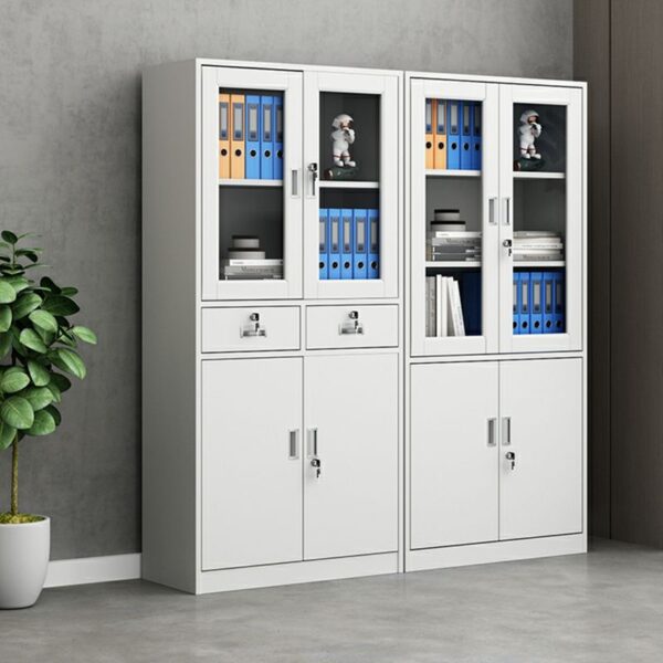 Half-Glass Office Storage Cabinet - Image 5