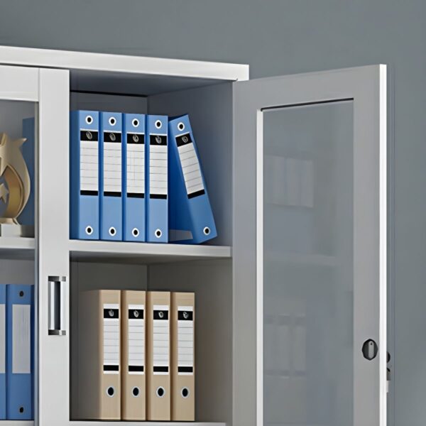 2-Door metallic office cabinet - Image 5