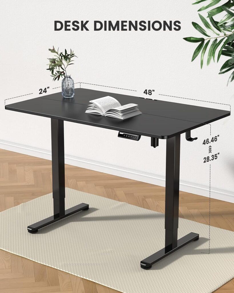 Height Adjustable Electric Standing Desk - Lokoo - Study tables