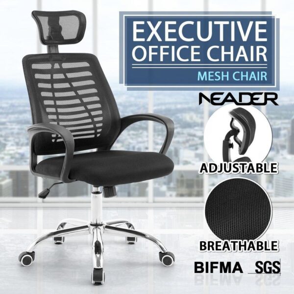 Executive Headrest Office Chair - Image 4