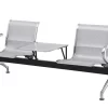 Two seater office bench with table. - Image 3