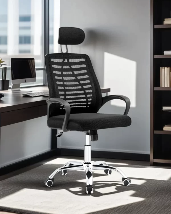 Headrest Ergonomic Office Chair - Image 5