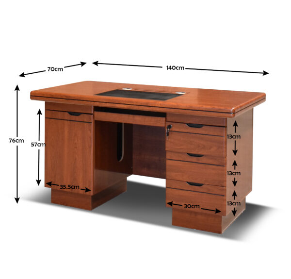 1.2 Meters Executive Office Desk - Image 5