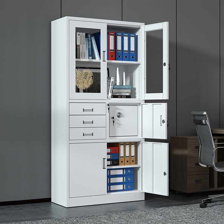 Metal Office Cabinet With Safe