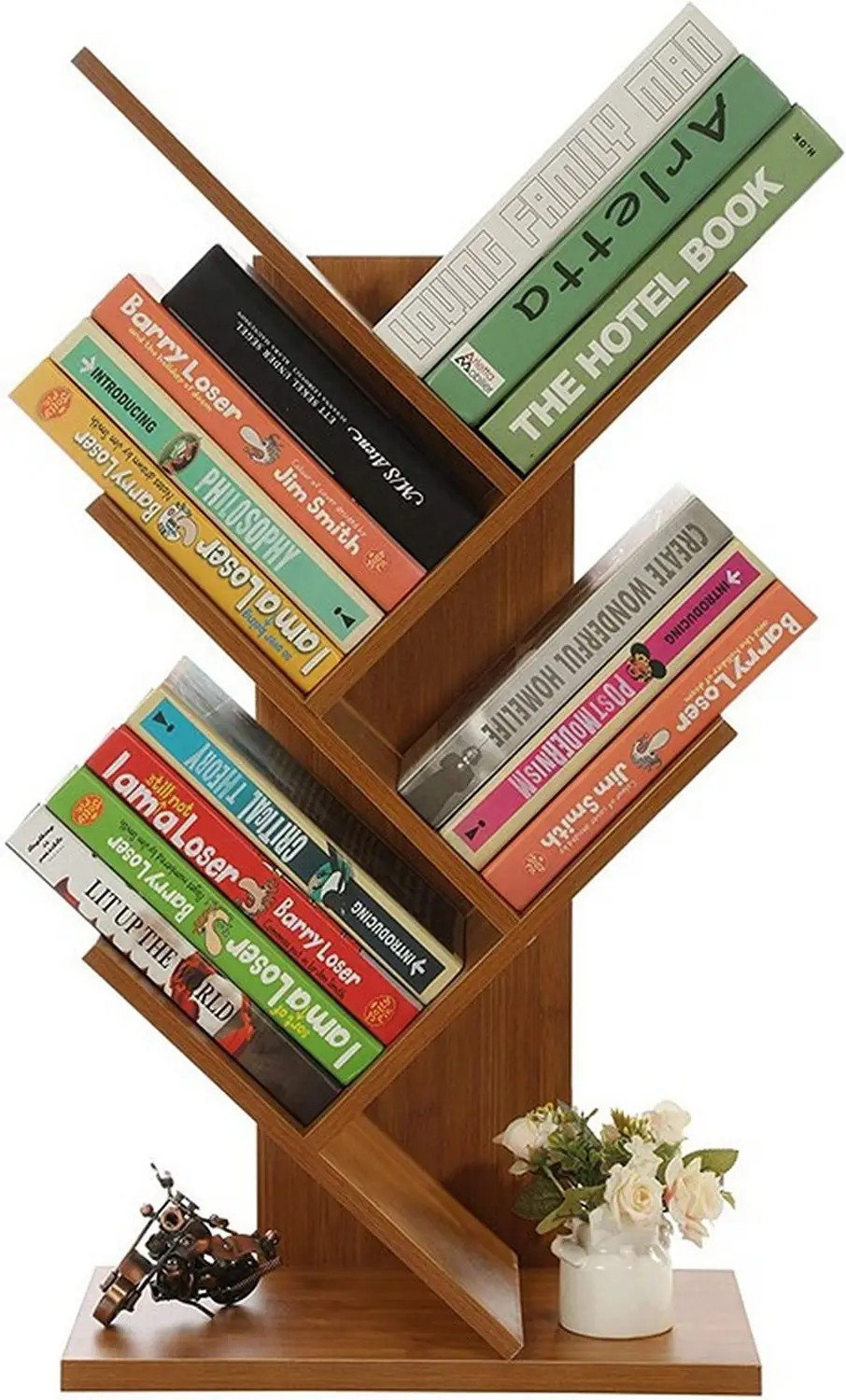 Wooden Open Tree Desined Bookshelf - Image 12