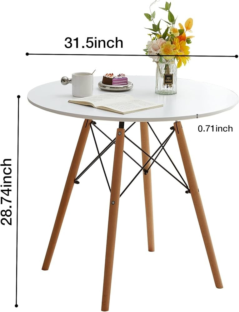 Round MDF Dining Table - Image 14