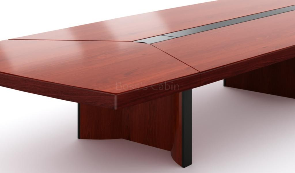 3 M Mahogany Boardroom Table - Image 2